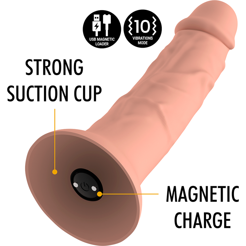 MYTHOLOGY - Asher Original Dildovibrator M med WatchMe-fjernkontroll