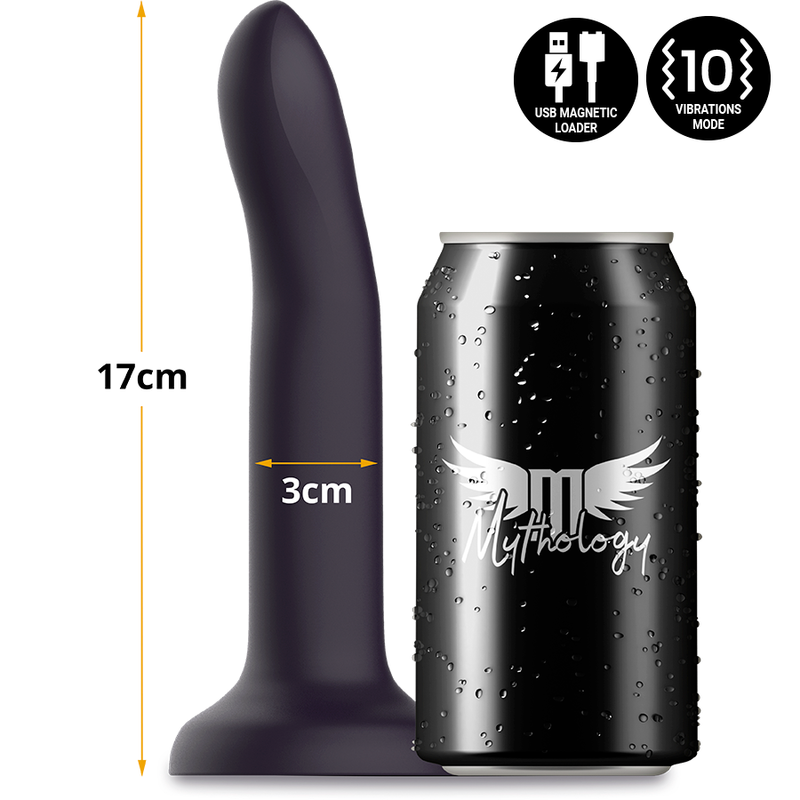 MYTHOLOGY - Duman Mystic Vibrerende dildo M (WatchMe-kompatibel) Fargeskiftende