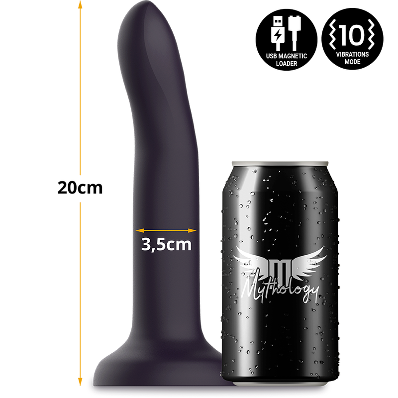MYTHOLOGY - Duman Mystic Vibrerende dildo L (WatchMe-kompatibel) Fargeskiftende