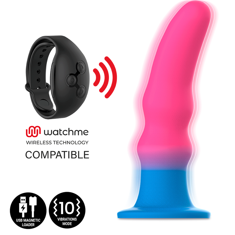 MYTHOLOGY - Kuno Utopia Vibrerende dildo S (WatchMe-kompatibel) Multifarge