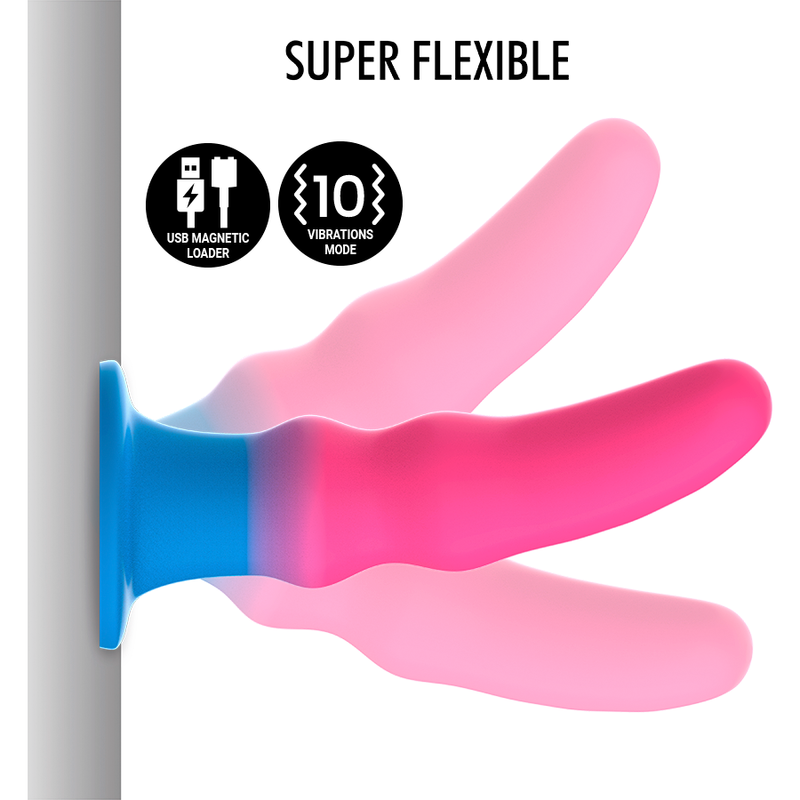 MYTHOLOGY - Kuno Utopia Vibrerende dildo S (WatchMe-kompatibel) Multifarge