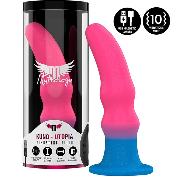 MYTHOLOGY - Kuno Utopia Vibrerende dildo M (WatchMe-kompatibel) Multifarge