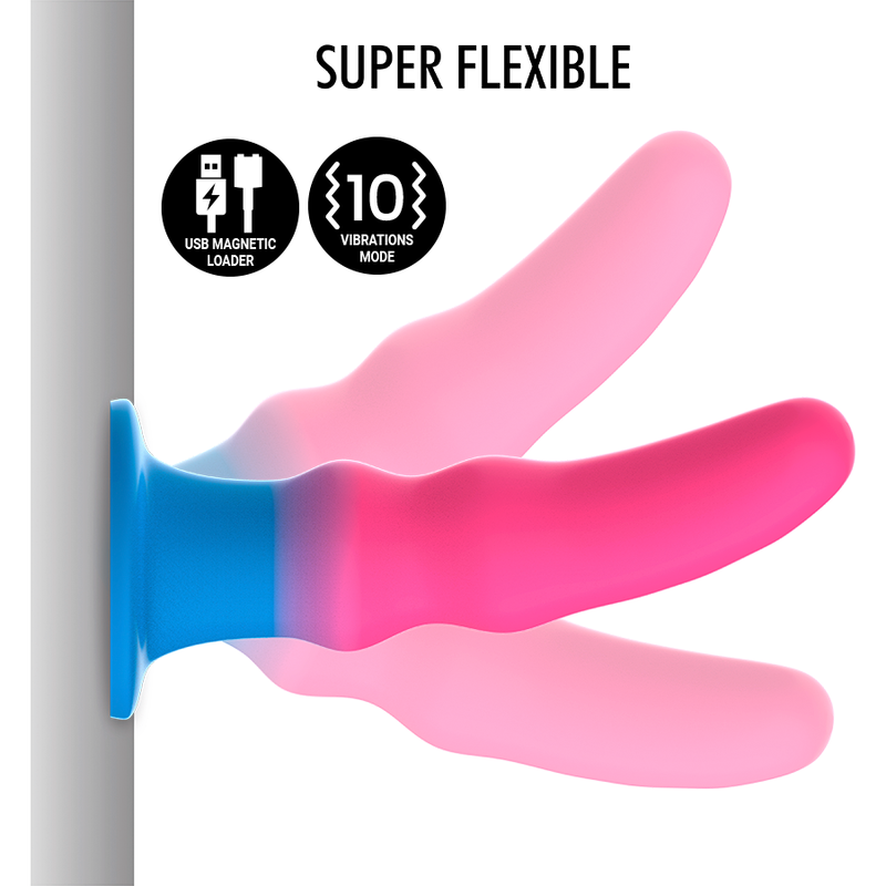 MYTHOLOGY - Kuno Utopia Vibrerende dildo M (WatchMe-kompatibel) Multifarge