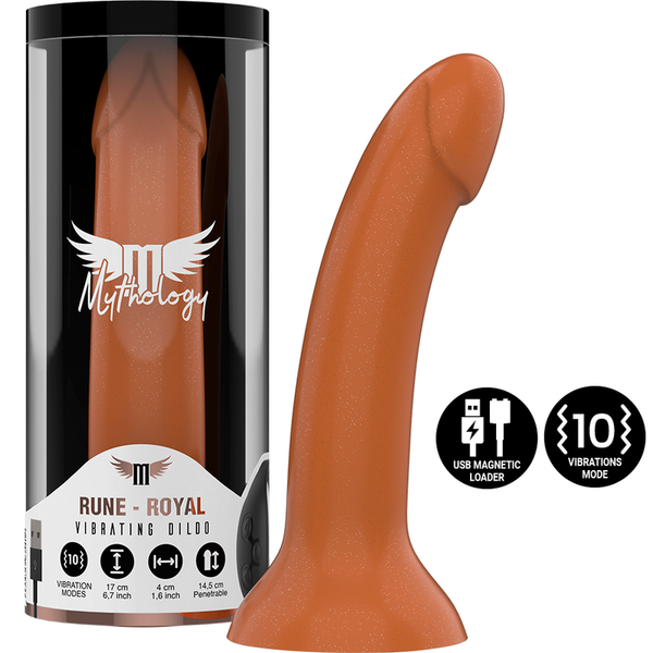 MYTHOLOGY - Rune Royal Vibrerende dildo M (WatchMe-kompatibel)