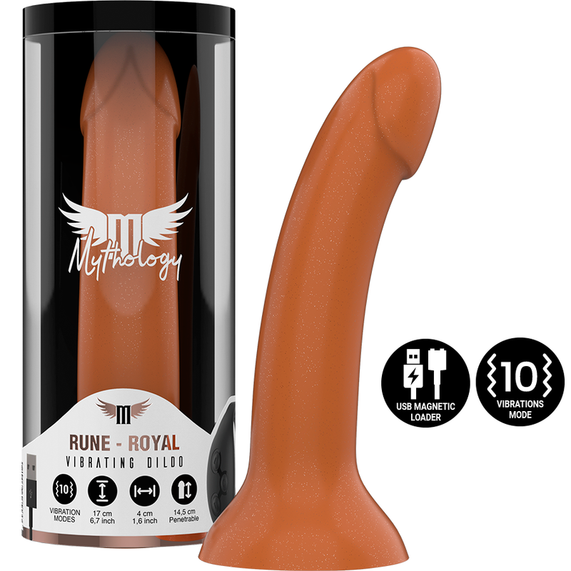 MYTHOLOGY - Rune Royal Vibrerende dildo M (WatchMe-kompatibel)