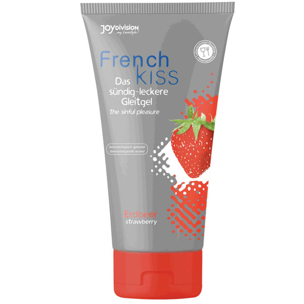 JOYDIVISION FRENCH KISS - Oralsex-gel Jordbær