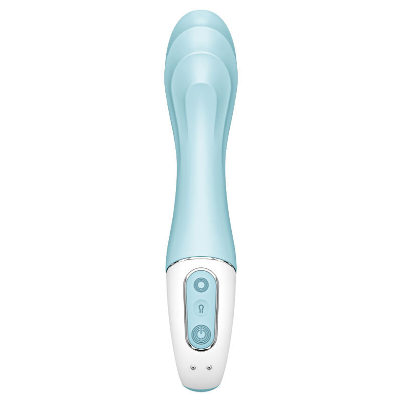 SATISFYER - Air Pump Vibrator 5+ Oppblåsbar G-punktsvibrator med App