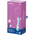 SATISFYER - Air Pump Vibrator 5+ Oppblåsbar G-punktsvibrator med App