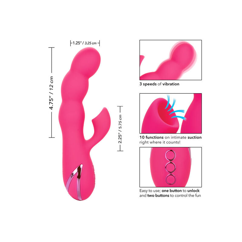 CALEXOTICS - California Dreaming Oceanside Orgasm Rabbitvibrator med sug