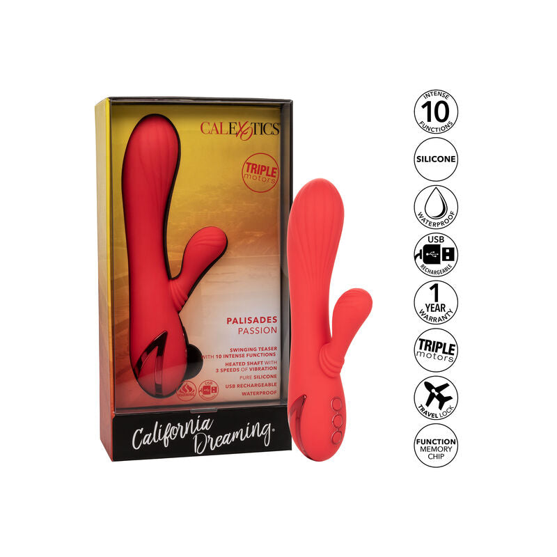 CALEXOTICS - California Dreaming Palisades Passion Rabbitvibrator med varme