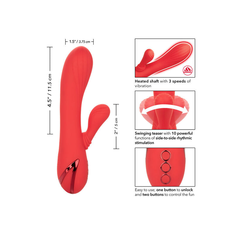 CALEXOTICS - California Dreaming Palisades Passion Rabbitvibrator med varme