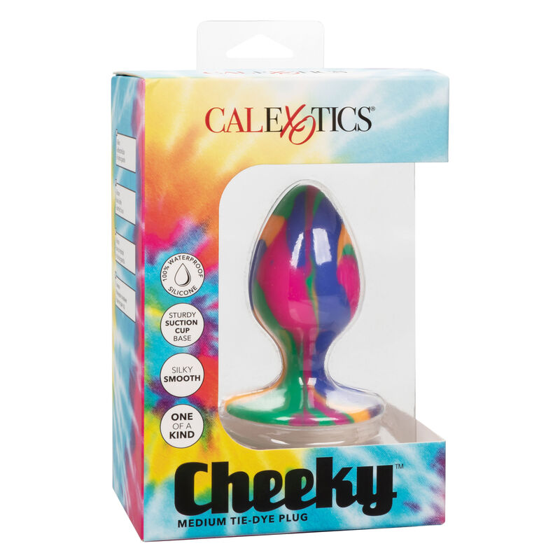 CALEXOTICS - Cheeky Analplugg Medium Tie-Dye