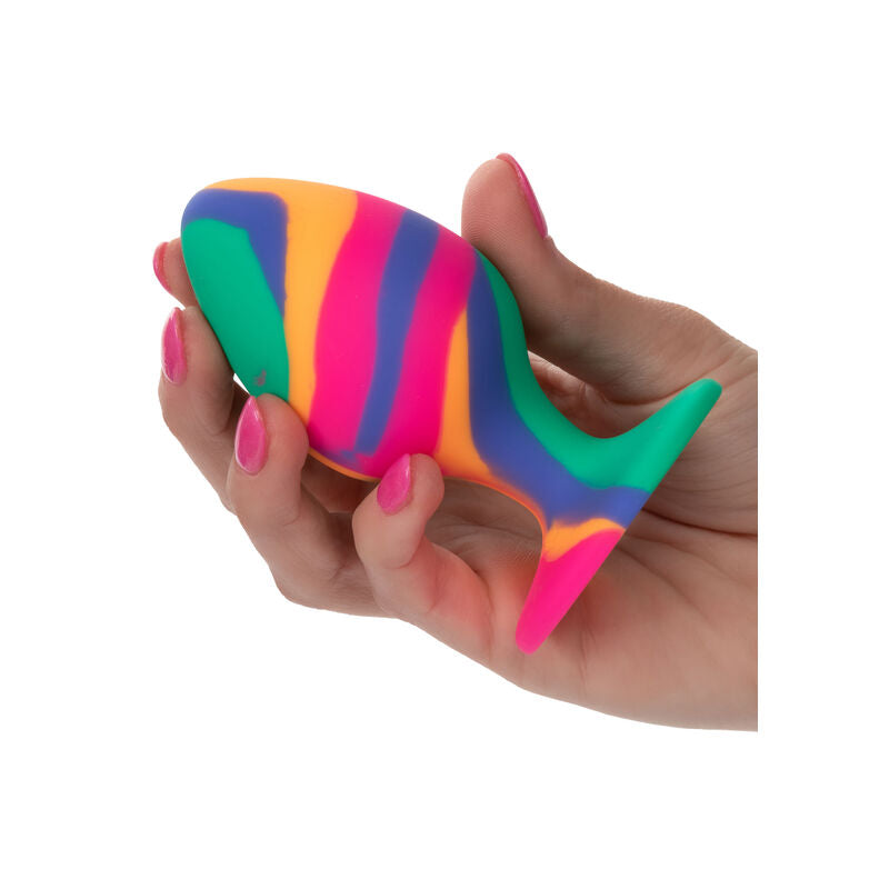 CALEXOTICS - Cheeky Analplugg Large Tie-Dye