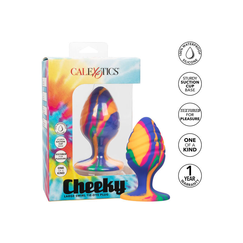 CALEXOTICS - Cheeky Analplugg Large Swirl