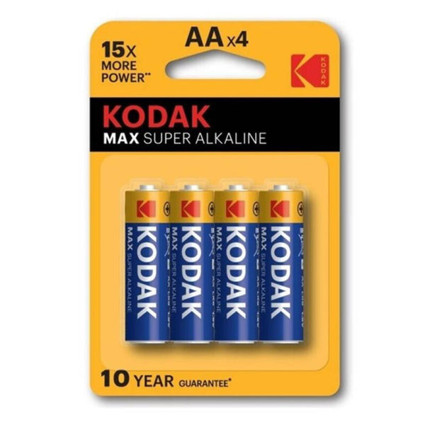 KODAK - AA Alkalisk Batteri 4-pk