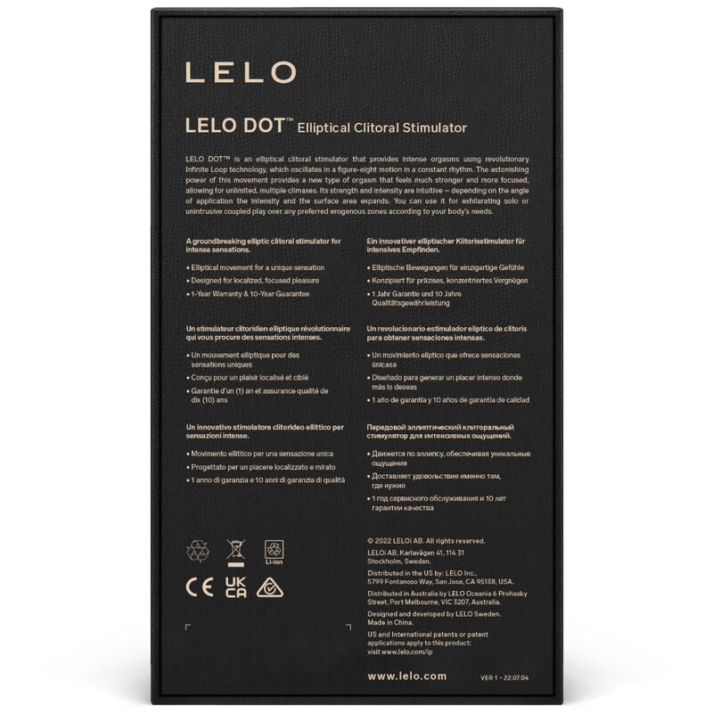 LELO - Dot Klitorisstimulator Akvagrønn