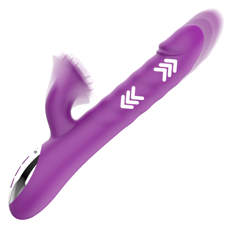 FUN FUNCTION - Zenda Støt- & Rotasjons-rabbitvibrator