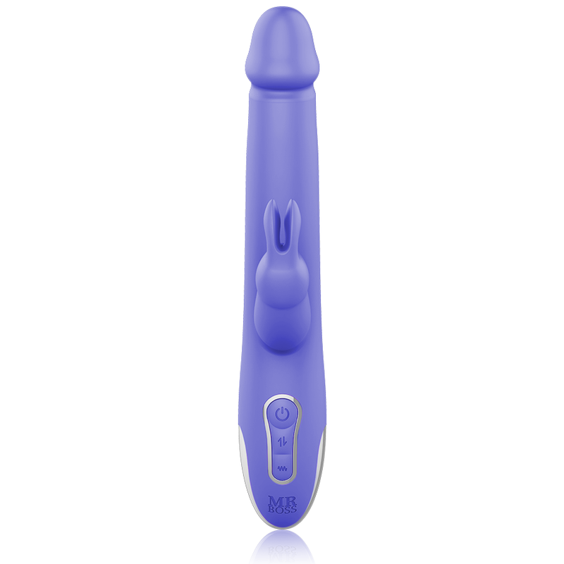MR BOSS - Arturo Rabbitvibrator & Rotator med WatchMe-fjernkontroll