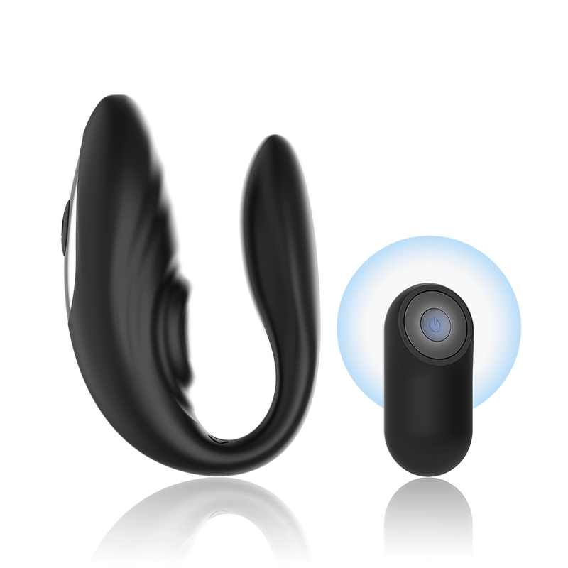 BRILLY GLAM - Parvibrator med Pulsering & Fjernkontroll