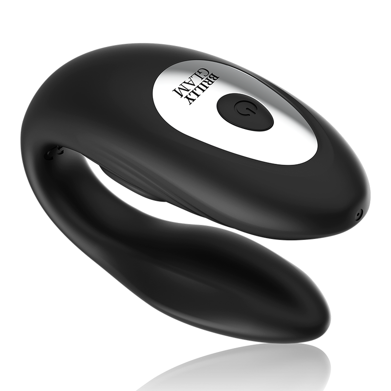 BRILLY GLAM - Parvibrator med Pulsering & Fjernkontroll