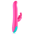 HAPPY LOKY - Pluto Rabbitvibrator & Rotator med WatchMe-fjernkontroll