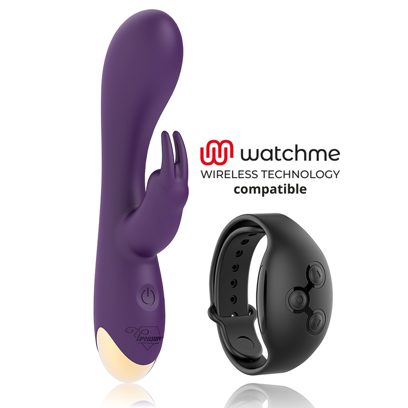 TREASURE - Laurence Rabbitvibrator med WatchMe-fjernkontroll