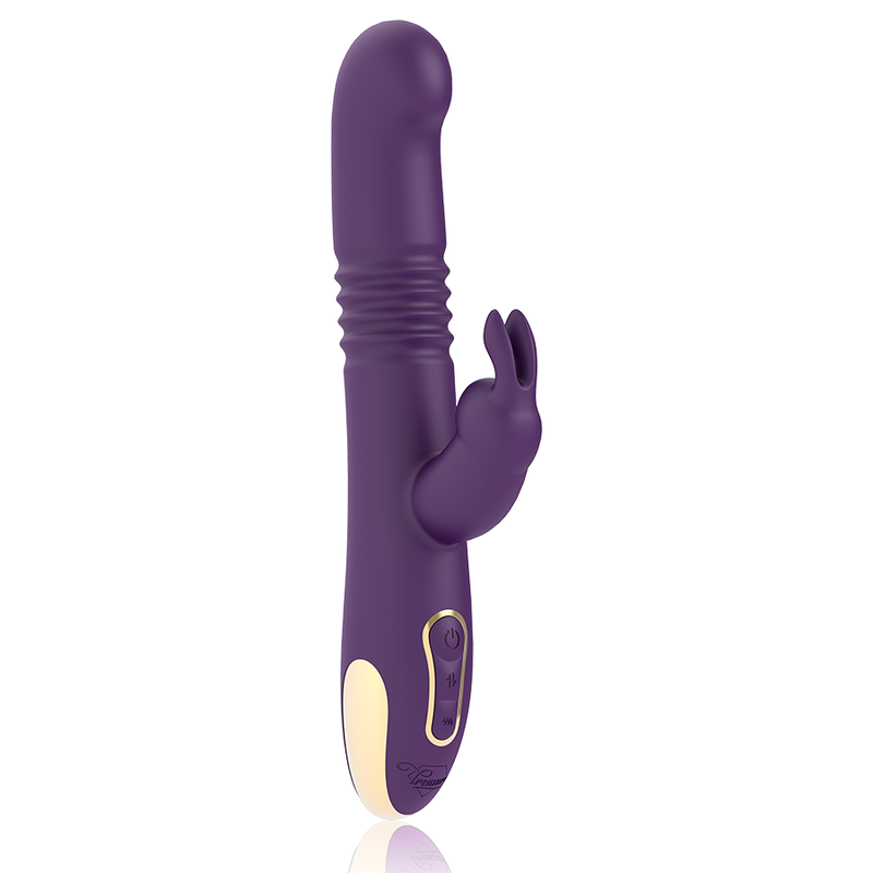 TREASURE - Bastian Rabbit Up & Down Rotator & Vibrator med WatchMe-fjernkontroll