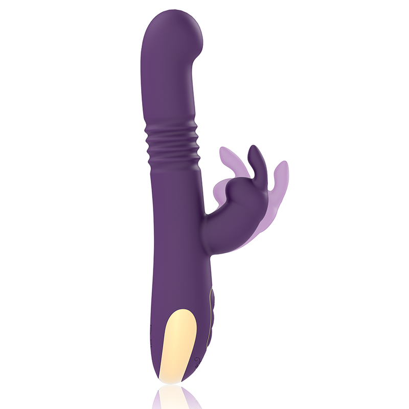 TREASURE - Bastian Rabbit Up & Down Rotator & Vibrator med WatchMe-fjernkontroll
