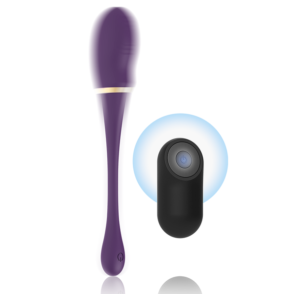 TREASURE - Merlin Dobbel Parvibrator med Fjernkontroll