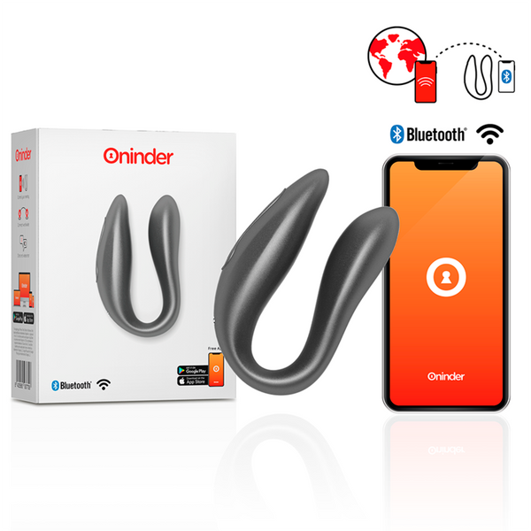ONINDER - Lisboa G-punkts- & Klitorisstimulator med App
