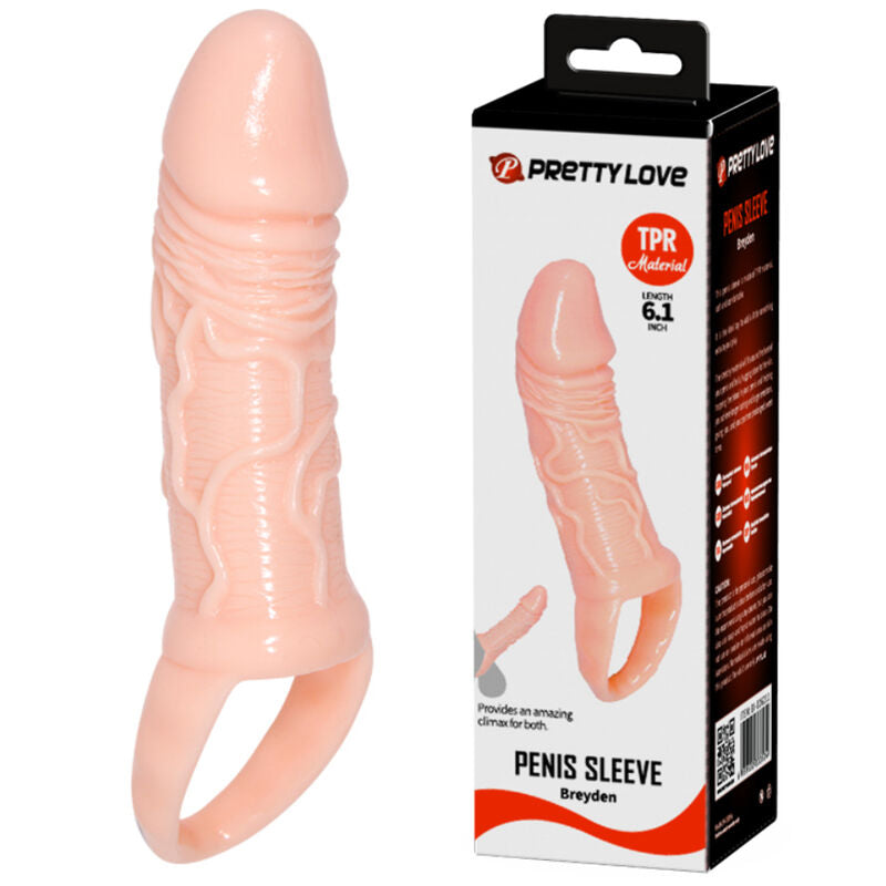 PRETTY LOVE - Breyden Penissleeve Naturlig
