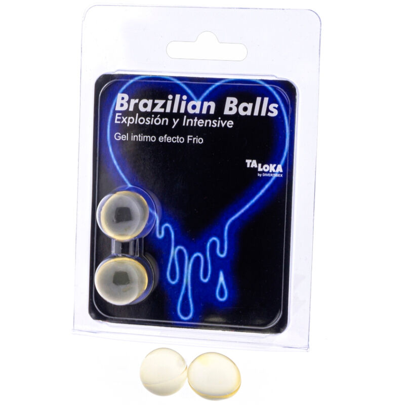 TALOKA - Brazilian Balls Massasjekuler Kjølende & Vibrerende effekt 2-pakning