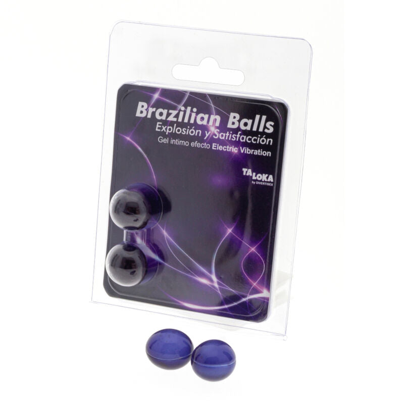 TALOKA - Brazilian Balls Massasjekuler Elektrisk vibrerende effekt 2-pakning