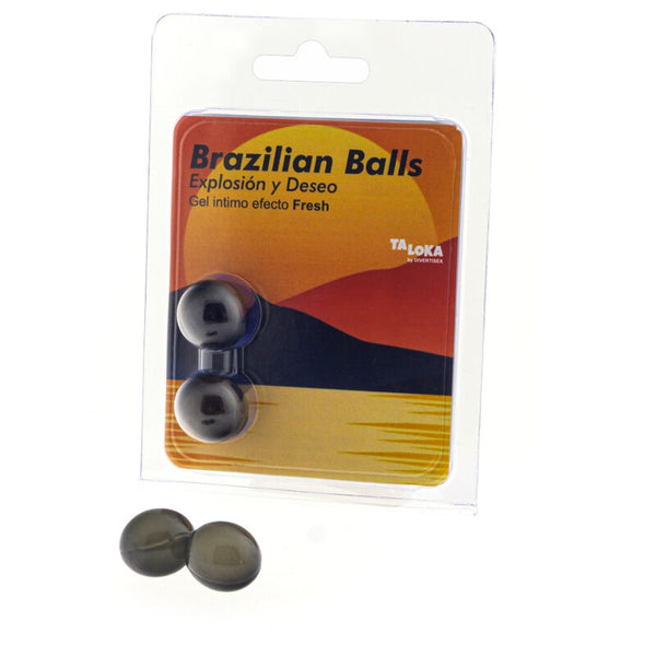 TALOKA - Brazilian Balls Massasjekuler Frisk effekt 2-pakning