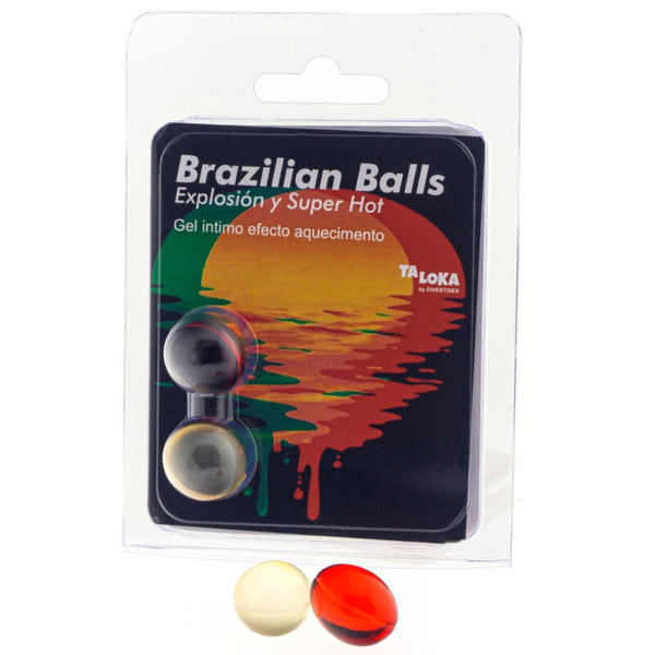 TALOKA - Brazilian Balls Massasjekuler Supervarmende effekt 2-pakning