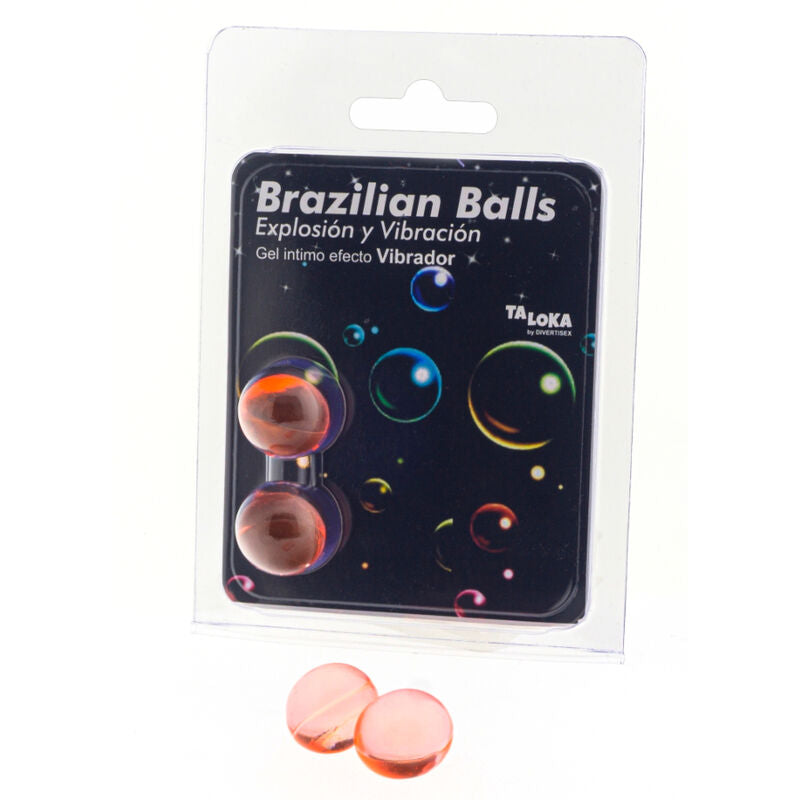 TALOKA - Brazilian Balls Massasjekuler Vibrerende effekt 2-pakning