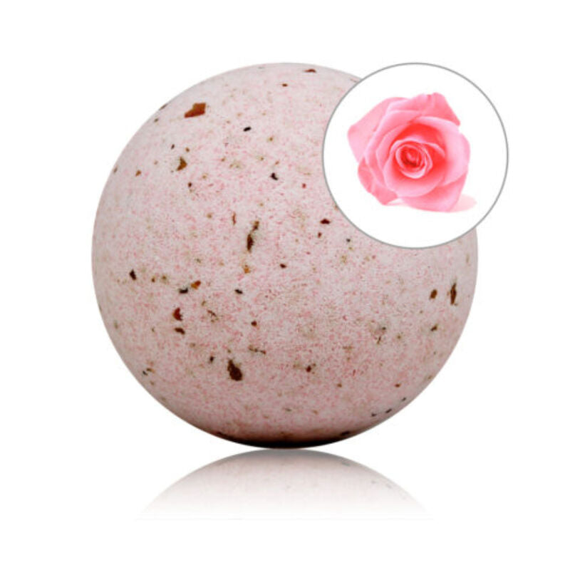 TALOKA - Badebombe med rose og roseblader