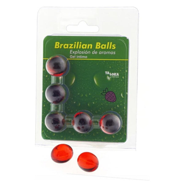 TALOKA - Brasilianske kuler Jordbær 5-pk