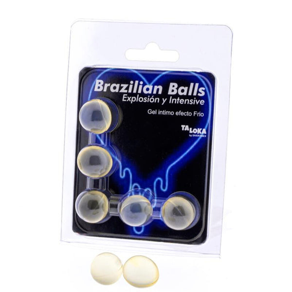 TALOKA - Brazilian Balls Massasjekuler Kjølende & Vibrerende effekt 5-pakning