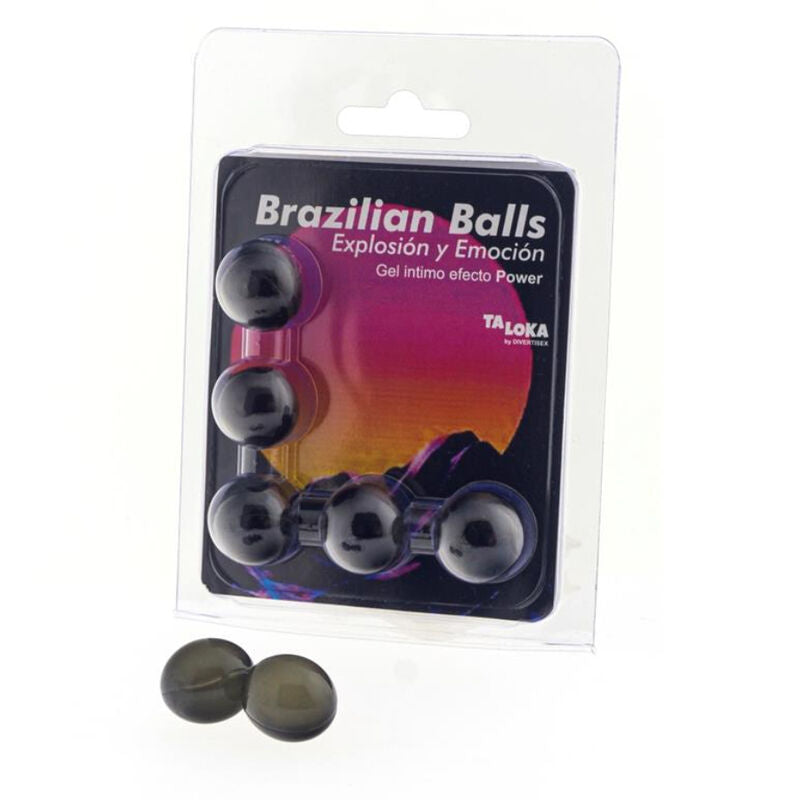 TALOKA - Brazilian Balls Massasjekuler Power-effekt 5-pakning