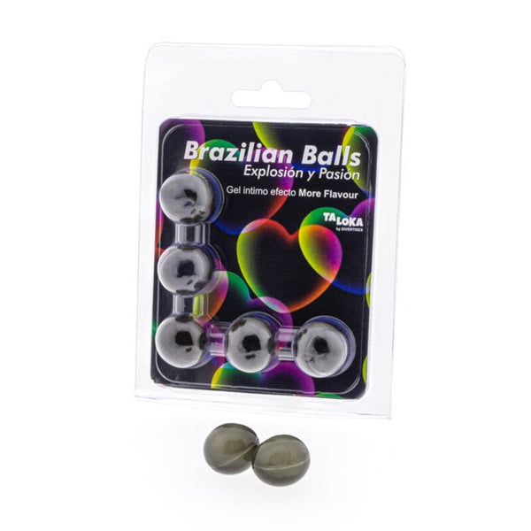 TALOKA - Brazilian Balls stimulerende gelkuler Fruktaroma 5-pk