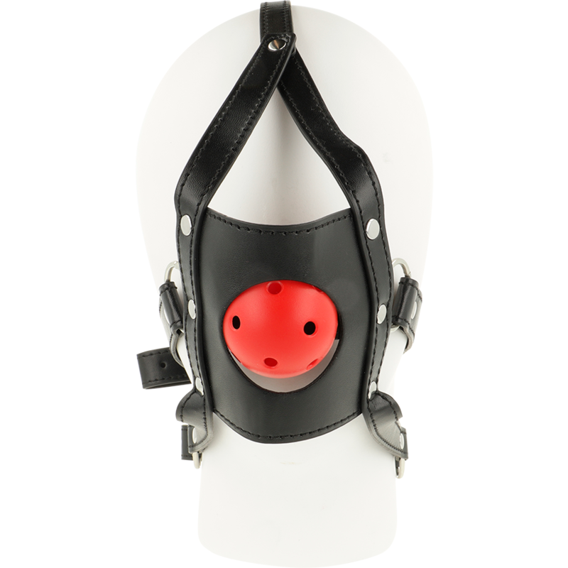 OHMAMA FETISH - Munnkurv med Ball-gag og Hodesele