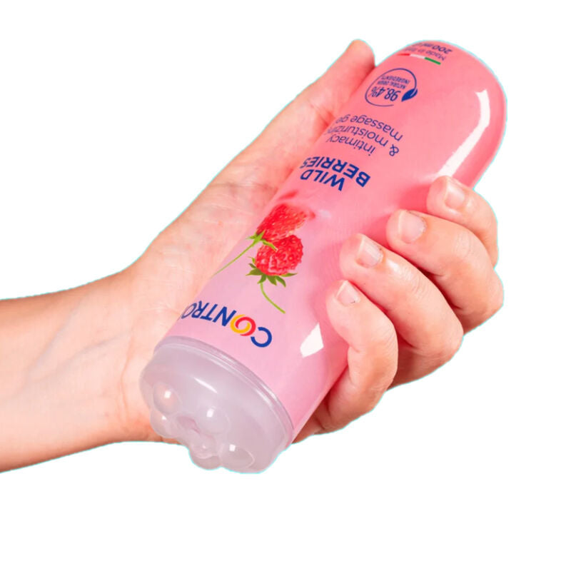 CONTROL - Massasjegel 3-i-1 Villbær 200 ml