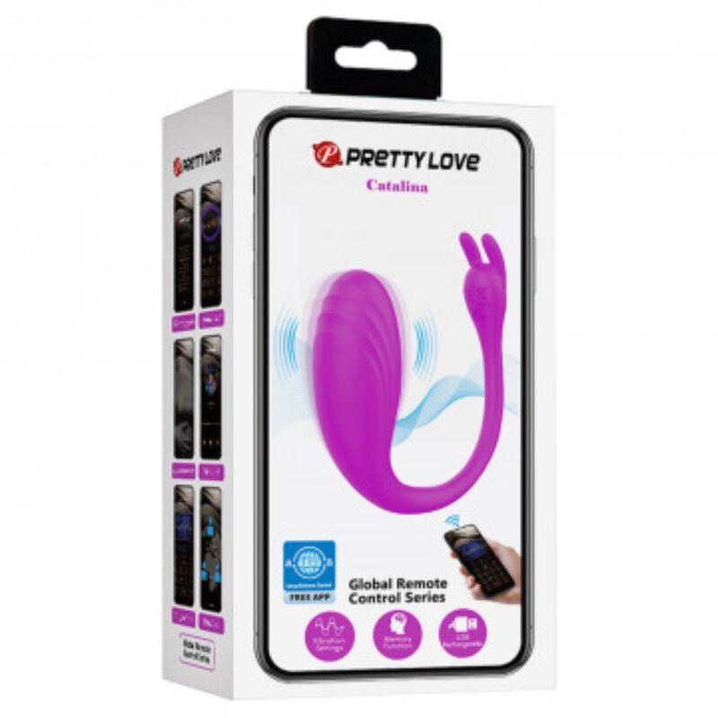 PRETTY LOVE - Catalina Massasjeapparat med gratis app