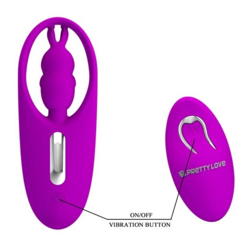 PRETTY LOVE - Wild Rabbit Trusestimulator med fjernkontroll