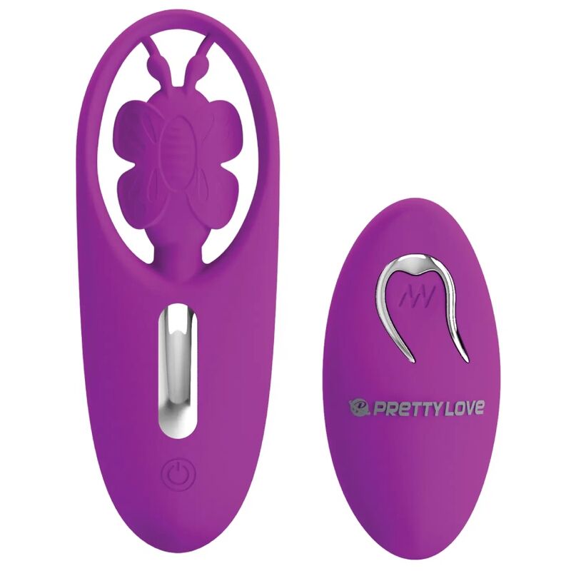 PRETTY LOVE - Dancing Butterfly Trusestimulator med fjernkontroll