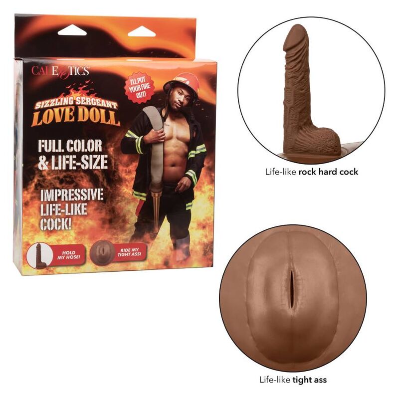 CALEXOTICS - Sizzling Sergeant Oppblåsbar Sexdukke
