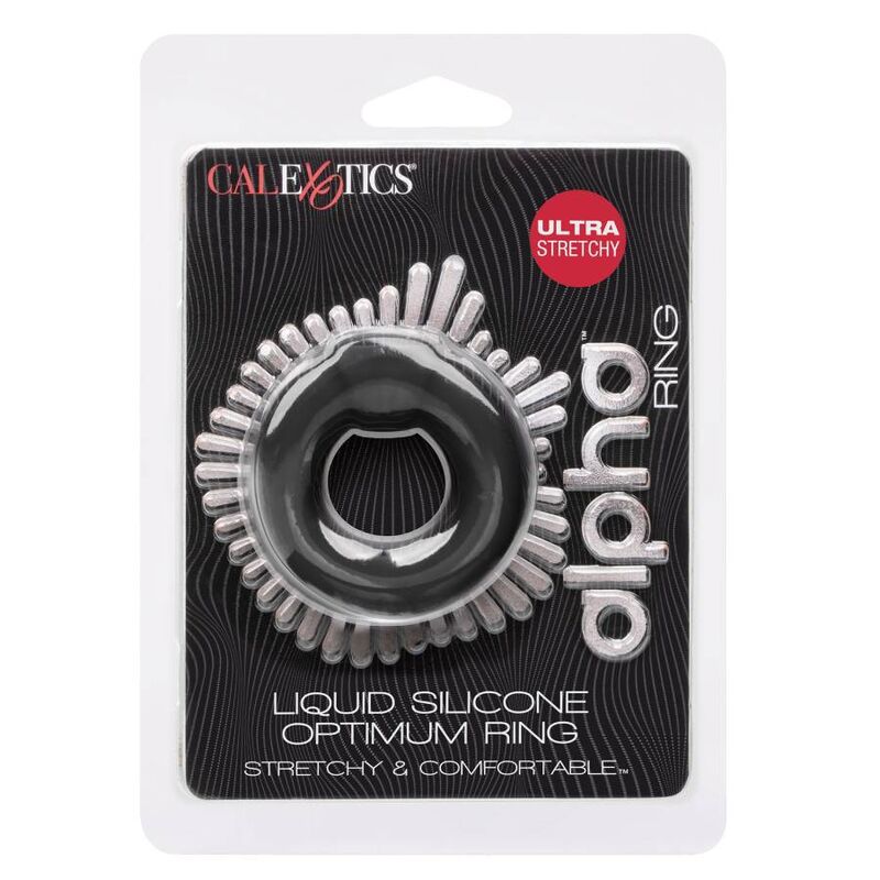 CALEXOTICS - Alpha Fleksibel Penisring Sort