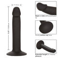 CALEXOTICS - Slim Anal Stud Analplugg med sugekopp