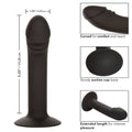CALEXOTICS - Silicone Curved Anal Stud med Sugekopp